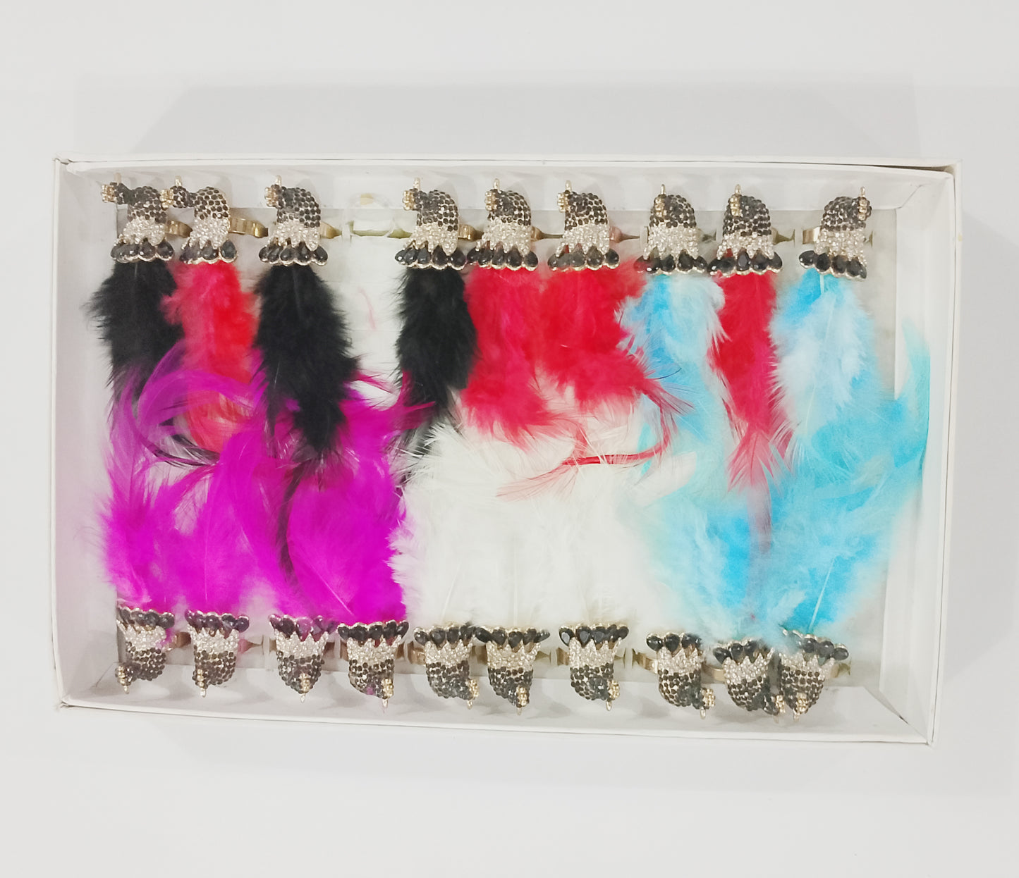 Peacock ring for girls